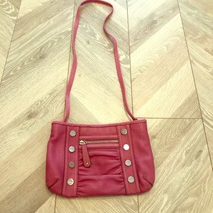 BMakowsky Pink Leather Purse